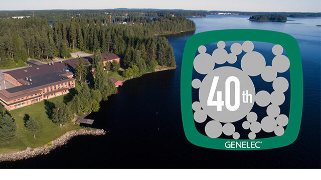 Genelec inicia un año de celebraciones para conmemorar su 40 aniversario