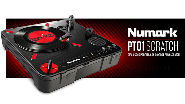 Numark PT01 Scratch: la nueva era del scratch portátil.