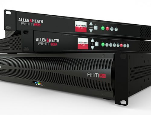 Crece la gama de productos de Allen & Heath para instalación con dos nuevos procesadores matriciales de la Serie AHM