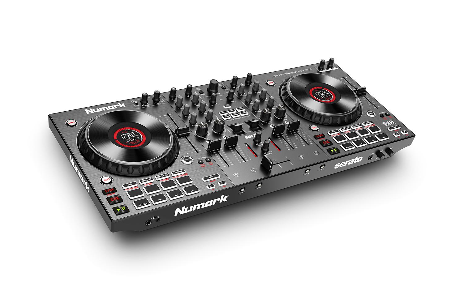 ballena azul flexible acre Numark presenta el NS4FX, su nuevo controlador DJ profesional –  Audio-Technica Iberia
