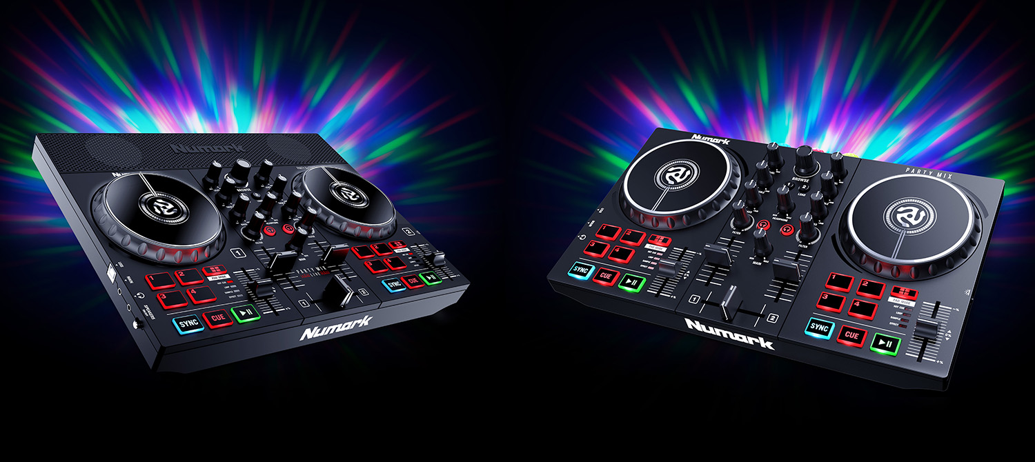 Los nuevos controladores DJ Party de Numark ofrecen prestaciones profesionales – Audio-Technica Iberia