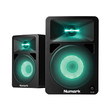 Monitores DJ autoamplificados